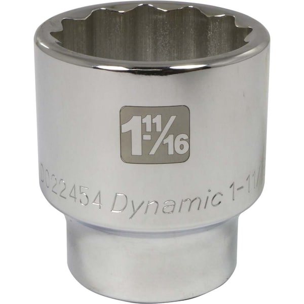 3/4" Drive, 1-11/16" SAE Socket, 12 Points